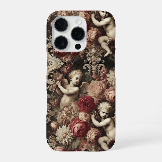 Coque iPhone 16 Pro Anges de Discorde – Baroque Gothique (Verso)
