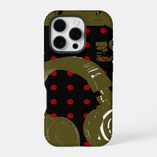 Coque iPhone 16 Pro appelez le DJ (Verso)