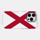 Coque iPhone 16 Pro Apple iPhone 15 Pro Coque-Mate, drapeau de l'Alaba (Verso Horizontal)