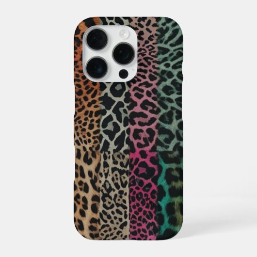 Coque iPhone 16 Pro Apple iPhone 16 Pro Back Cover - Animaux dynamique (Verso)