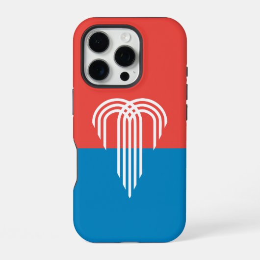 Coque iPhone 16 Pro Apple iPhone 16 Pro Coque-Mate, drapeau de Kansas (Verso)