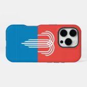 Coque iPhone 16 Pro Apple iPhone 16 Pro Coque-Mate, drapeau de Kansas (Verso Horizontal)
