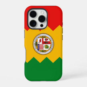 Coque iPhone 16 Pro Apple iPhone 16 Pro Coque-Mate, drapeau de Los Ang