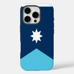 Coque iPhone 16 Pro Apple iPhone 16 Pro Coque-Mate, drapeau du Minneso