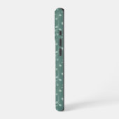 Coque iPhone 16 Pro Aquarelle moderne Eucalyptus Vert Personnalisé (Côté gauche)