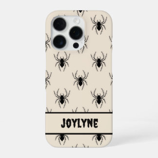 Coque iPhone 16 Pro Araignée Effrayante Halloween
