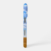 Coque iPhone 16 Pro Arbre dans un champ de blé récolté (Côté droit)
