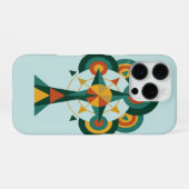 Coque iPhone 16 Pro Arbre de Vie Boho Mandala Art (Verso Horizontal)