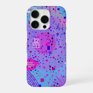 Coque iPhone 16 Pro Art abstrait : Horizon scintillant