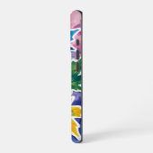Coque iPhone 16 Pro Art de feuille d'érable coloré (Côté gauche)