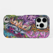Coque iPhone 16 Pro art graffiti (Verso Horizontal)