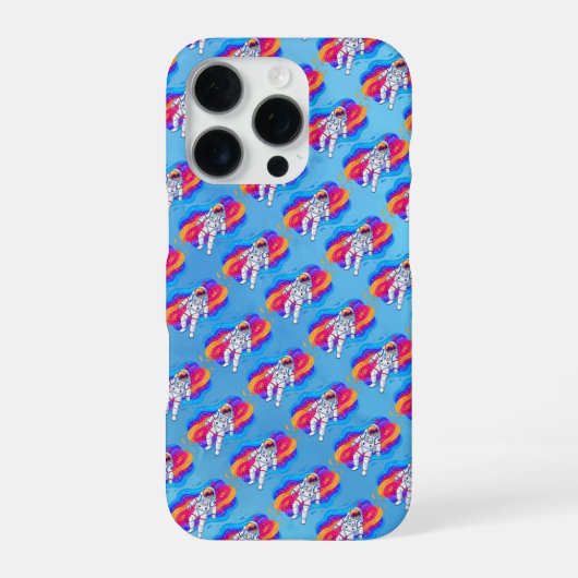 Coque iPhone 16 Pro Astronaute (Verso)
