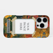 Coque iPhone 16 Pro Automne Écarlate (Verso Horizontal)