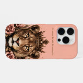 Coque iPhone 16 Pro Autonomisation du Lion Couronné (Verso Horizontal)