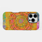 Coque iPhone 16 Pro Aztec Abstrait (Verso Horizontal)