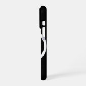 Coque iPhone 16 Pro baiser personnalisé, unique, élégant et minimalist (Côté gauche)