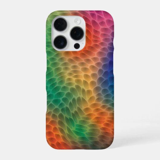 Coque iPhone 16 Pro Balances arc-en-ciel (Verso)