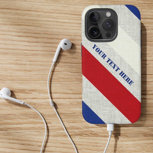 Coque iPhone 16 Pro Bande Nautique