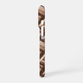 Coque iPhone 16 Pro Barre à bonbons au chocolat (Côté gauche)