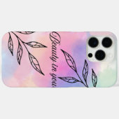 Coque iPhone 16 Pro 'Beauté en Vous' Aesthétique A (Verso (horizontal))