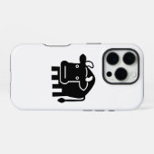 Coque iPhone 16 Pro Bétail (Verso Horizontal)