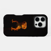 Coque iPhone 16 Pro Black 4 Luxe iPhone 16 Pro, Léopard Gecko (Verso Horizontal)