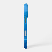 Coque iPhone 16 Pro Bleu Moonstone (Côté droit)