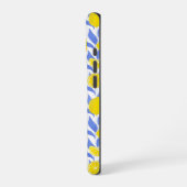 Coque iPhone 16 Pro Bleus Citrons Méditerranée (Côté gauche)
