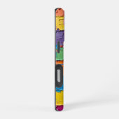 Coque iPhone 16 Pro Bloc : Impasto Abstrait (Côté droit)