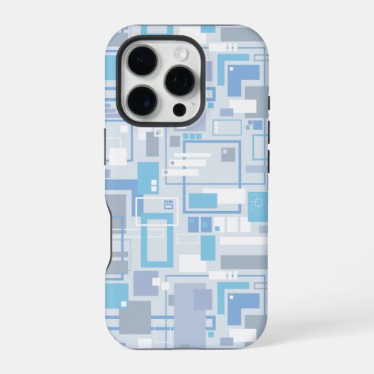 Coque iPhone 16 Pro Blues du chat cool (Verso)
