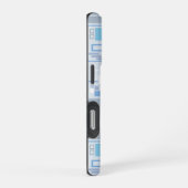 Coque iPhone 16 Pro Blues du chat cool (Côté droit)