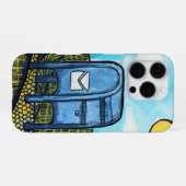 Coque iPhone 16 Pro Boîte de dépôt du facteur Service postal Art (Verso Horizontal)