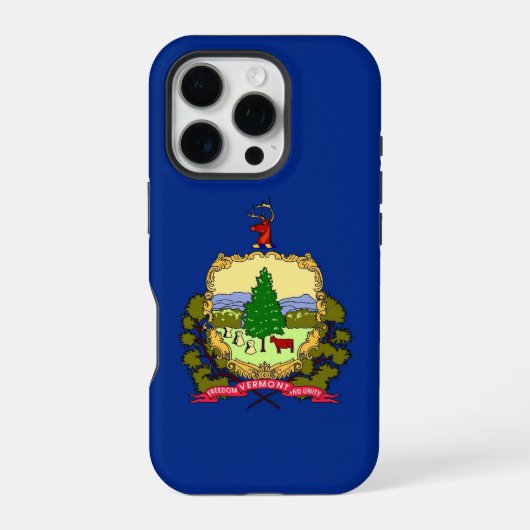 Coque iPhone 16 Pro Boîtier Apple iPhone 16 Pro, drapeau de l'État du (Verso)