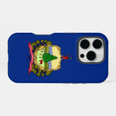 Coque iPhone 16 Pro Boîtier Apple iPhone 16 Pro, drapeau de l'État du (Verso Horizontal)