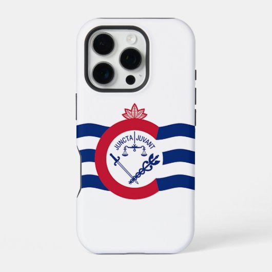 Coque iPhone 16 Pro Boîtier Case-Mate pour Apple iPhone 16 Pro, drapea (Verso)