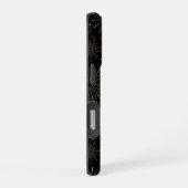 Coque iPhone 16 Pro Boîtier de feu d'artifice Art déco de la veille du (Côté droit)