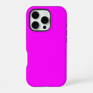 Coque iPhone 16 Pro Boîtier de téléphone Magenta rose