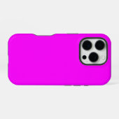 Coque iPhone 16 Pro Boîtier de téléphone Magenta rose (Verso Horizontal)