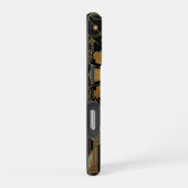 Coque iPhone 16 Pro Boîtier iPhone 16 Pro Art Déco doré (Côté droit)