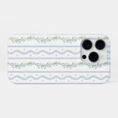 Coque iPhone 16 Pro Boîtier iPhone 16 Pro, Rayure Florale Prépa (Verso Horizontal)