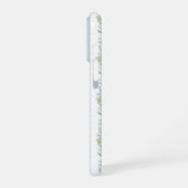 Coque iPhone 16 Pro Boîtier iPhone 16 Pro, Rayure Florale Prépa (Côté gauche)