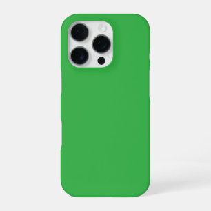 Coque iPhone 16 Pro Boîtier iPhone vert personnalisé avec personnalisa