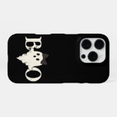 Coque iPhone 16 Pro Boîtier téléphonique d'Halloween mignon - Fantôme (Verso Horizontal)