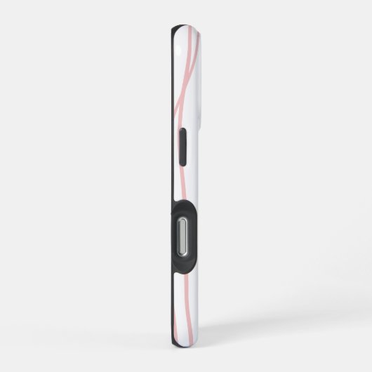 Coque iPhone 16 Pro Boîtier téléphonique minimal initial | Monogramme (Côté droit)