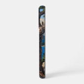 Coque iPhone 16 Pro Bord de l'océan : Aigle et pic (Côté gauche)