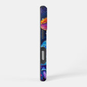 Coque iPhone 16 Pro Bosquet de champignons lumineux (Côté droit)