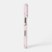 Coque iPhone 16 Pro Bunny Rose Floral (Côté droit)