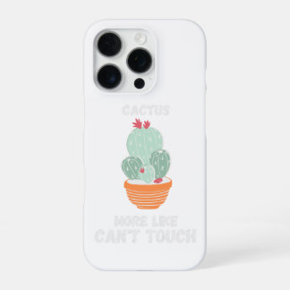Coque iPhone 16 Pro Cactus, plutôt comme ne peut pas toucher.