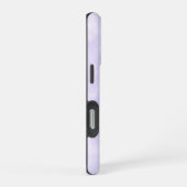 Coque iPhone 16 Pro Calligraphie de teinture pourpre Nom personnalisé (Côté droit)