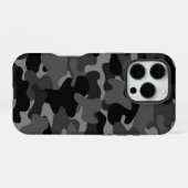 Coque iPhone 16 Pro Camion noir gris (Verso Horizontal)